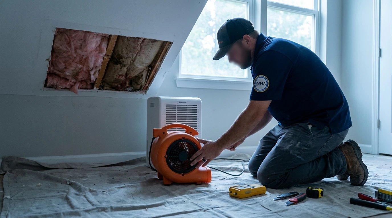 What Should You Do When a Ceiling Starts Leaking: how to fix water damage on ceiling